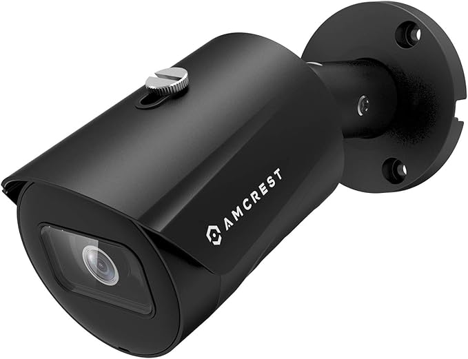 Amcrest UltraHD 5MP Outdoor POE Camera 2592 x 1944p Bullet IP Security Camera, Outdoor IP67 Waterproof, 103° Viewing Angle, 2.8mm Lens, 98.4ft Night Vision, 5-Megapixel, IP5M-B1186EB-28MM (Black) Amcrest