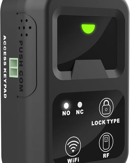 UHPPOTE 2.4GHz WiFi Outswinging Indoor 600lb Electic Magnetic Door Lock System Kit Remote and Smartphone app Control UHPPOTE