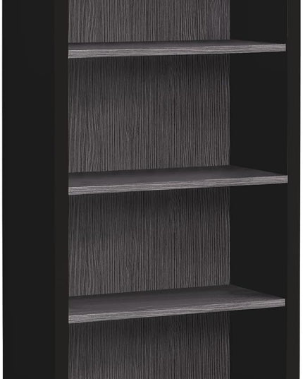 Monarch Specialties Bookcase, Black - LeafyLoom