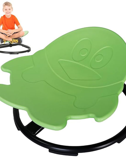 Kids Sensory Spinning Chair, Autism Kids Swivel Chair, Kids Sit and Spin Chair Sensory Toy, Improve Physical Coordination Wobble Chair for Kids, Kids Sensory Equipment for Boys Girls - LeafyLoom