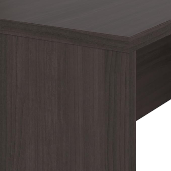 Bush Business Furniture Studio C Bow Front Desk, Computer Table for Home or Professional Office, 72W x 36D, Storm Gray - LeafyLoom