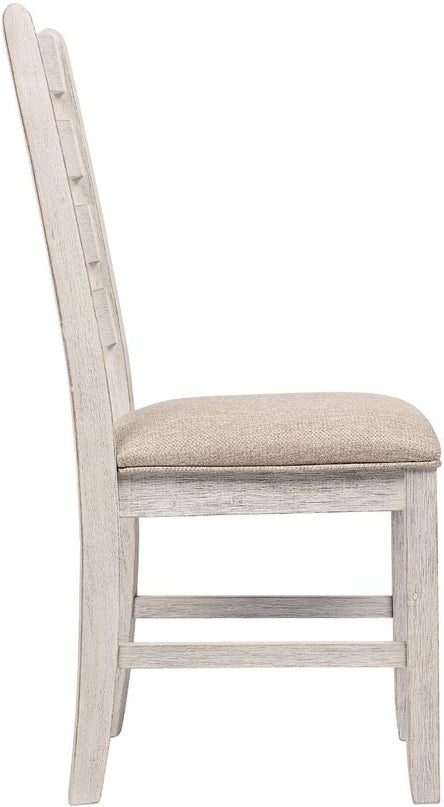 Signature Design by Ashley Skempton Modern Farmhouse Dining Room Chair, 2 Count, Whitewash - LeafyLoom