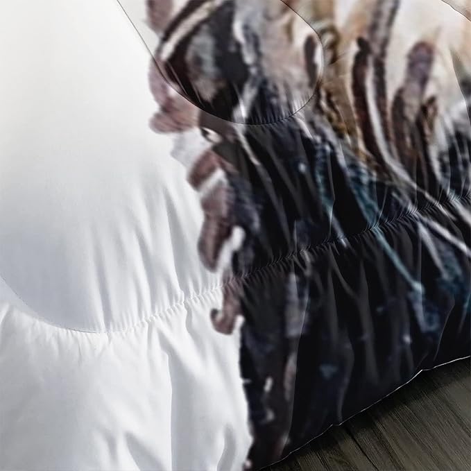 CVHOUSE Panda Bedding Set,Panda Comforter King,Cute Panda Comforter Set for Girls Kids Teens,Kawaii Panda Quilt Set with 1 Comforter and 2 Pillow Cases- 3 Piece - LeafyLoom