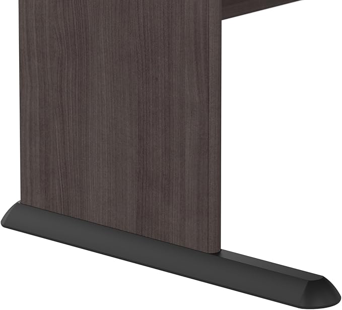 Bush Business Furniture Studio A Computer Desk, 6 Foot Gaming and Work Table for Home or Professional Office, 72W, Storm Gray - LeafyLoom