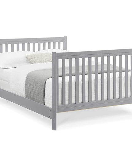 Delta Children Tribeca 4-in-1 Baby Convertible Crib, Grey - LeafyLoom
