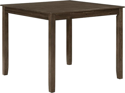 NicBex Dining Table Set for 4 Kitchen & Dining Room Tables 5Pc Dining Set Table and 4 Side Chairs X-Back Design Kitchen Dining Furniture Wooden Transitional Breakfast, Brown Mix - LeafyLoom