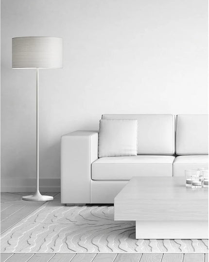 Adesso 6237-02 Oslo Floor Lamp – Corrosion Resistant, Scratch Proof, White Matte Finish Lighting Equipment with Metal Body. Tools & Home Improvement,Matte White - LeafyLoom