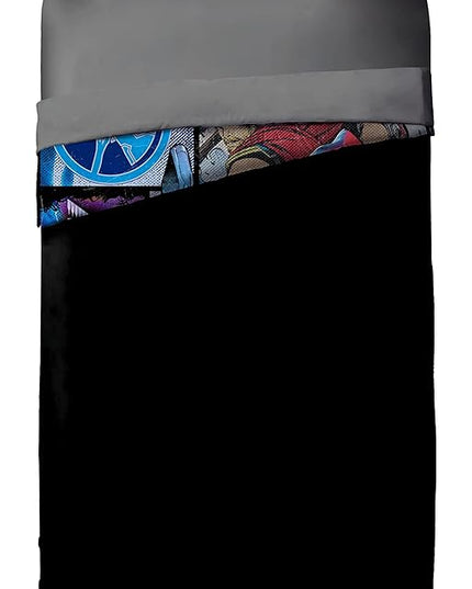 Jay Franco Marvel Comics Thor Mighty Twin Comforter & Sham Set - Kids Super Soft Bedding - Fade Resistant Microfiber (Official Marvel Product) - LeafyLoom