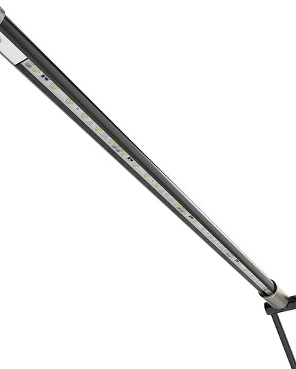 Cocoweb High Powered, dimmable, LED Floor Lamp - FLED-GPS (Satin Nickel) - LeafyLoom