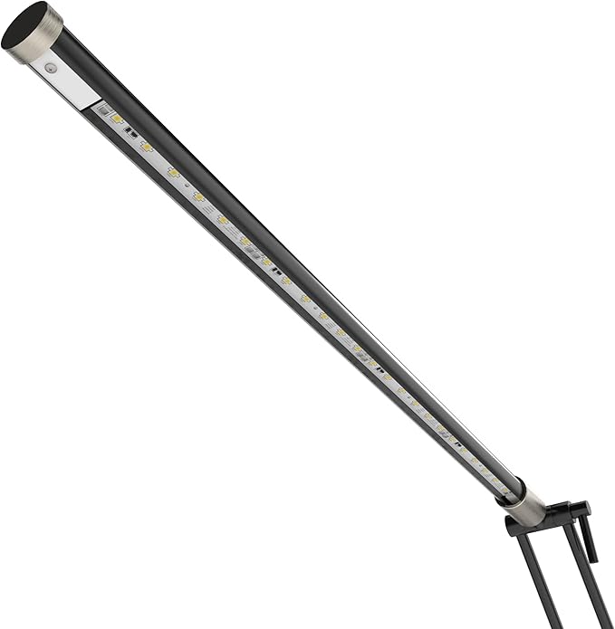 Cocoweb High Powered, dimmable, LED Floor Lamp - FLED-GPS (Satin Nickel) - LeafyLoom