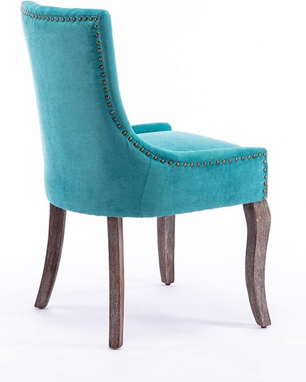 NicBex Haerin-SD-00085-LWJ Dining Chairs, 22.8"x20.8"x35.4", Blue - LeafyLoom