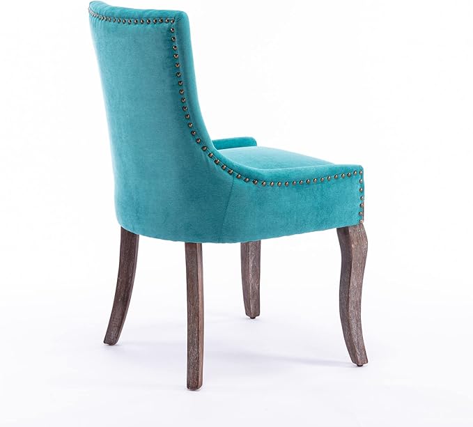 NicBex Haerin-SD-00085-LWJ Dining Chairs, 22.8"x20.8"x35.4", Blue - LeafyLoom