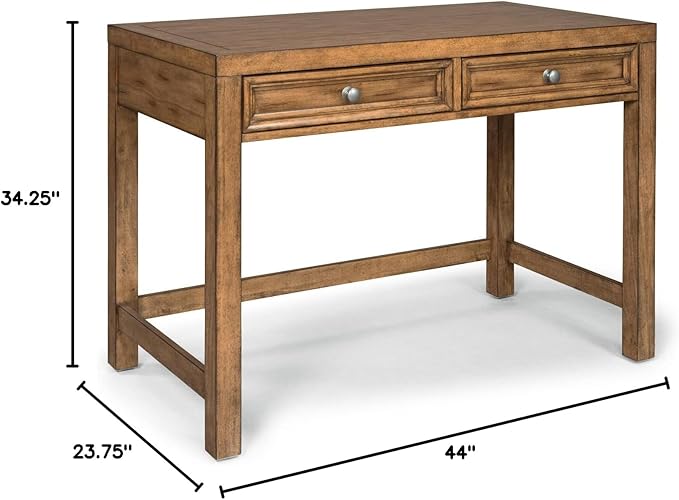 Homestyles Desk, 44Lx23.75Dx31.25H, Brown - LeafyLoom