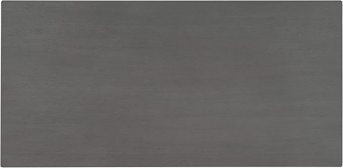 6-Piece Wood Counter Height Dining Set, Rectangular Table with Shelf, 4 Chairs and Bench for Kitchen, Breakfast Nook, Living Room, Gray, 60" L x 29.5" W x 36" H - LeafyLoom