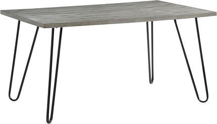 NicBex Dining Table Set for 4 Kitchen & Dining Room Tables Modern Sleek Design 5Pc Dining Set Table and 4X Side Chairs with Velvet Upholstered, Metal Frame, Blue - LeafyLoom