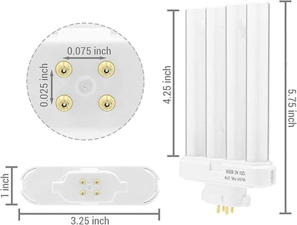 MyGift 27 W Daylight Color FML Lamp 27 Watt LED Replacement Light Bulb for Solarex Floor Sun Lamp - LeafyLoom
