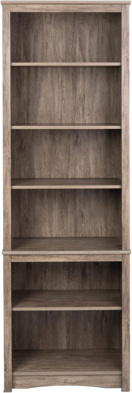 Prepac Prepac Home Office Tall 6-Shelf Bookcase - LeafyLoom