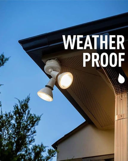 Cree Lighting Connected Max Smart Led Bulb Par38 Outdoor Flood Tunable White + Color Changing, 2.4 Ghz, Compatible with Alexa and Google Home, No Hub Required, Bluetooth + WiFi, Pack of 4 CreeLighting