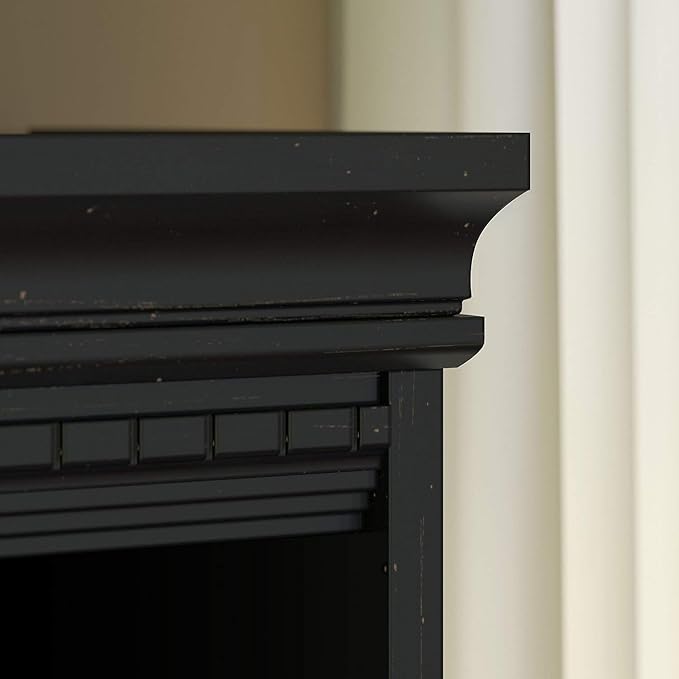 Bush WC53565-03 Fairview 5-Shelf 69-Inch H Bookcase, Cape Cod Gray - LeafyLoom