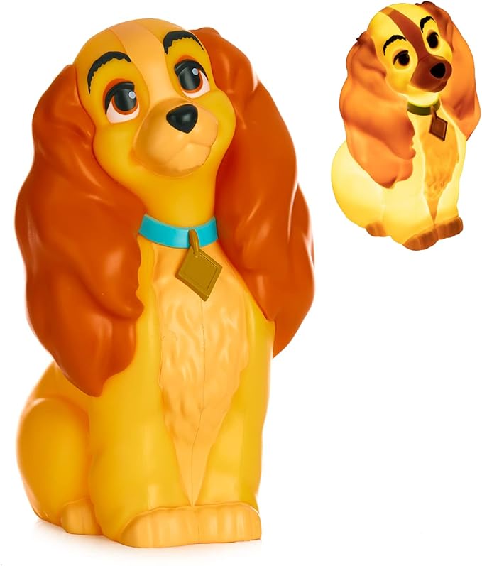 Paladone Lady and The Tramp Light | Disney Home Décor | Officially Licensed Merchandise - LeafyLoom