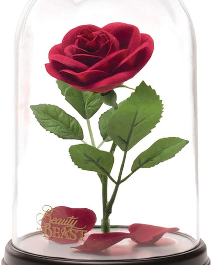 Paladone Beauty and The Beast Enchanted Rose Light, Touch Activated, Officially Licensed Disney Merchandise - LeafyLoom