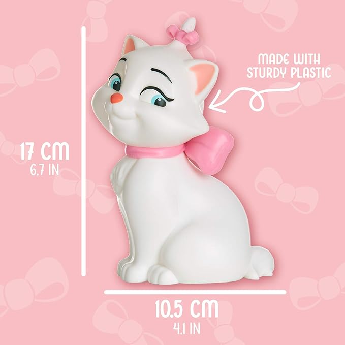 Paladone Aristocats Marie Lamp - Officially Licensed Disney Merchandise White - LeafyLoom