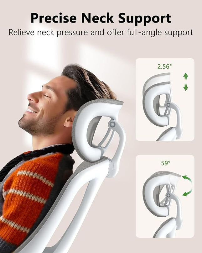 Home Office Chair, High Back Ergonomic Desk Chair with 3D Armrests, Lumbar Support, Mesh Computer Chair with Adjustable Headrest, for Home, Office, Work, Student - LeafyLoom