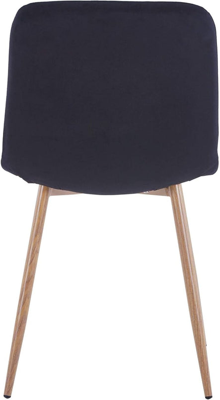 NicBex Haerin-SD-00382-LWJ Dining Chairs, 22.8"x17.7"x33.5", Black - LeafyLoom