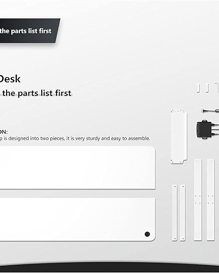 FEZIBO 48 x 24 Inches Standing Desk with Drawer, Adjustable Height Electric Stand up Desk with Storage, Sit Stand Home Office Desk, Ergonomic Computer Desk, White - LeafyLoom
