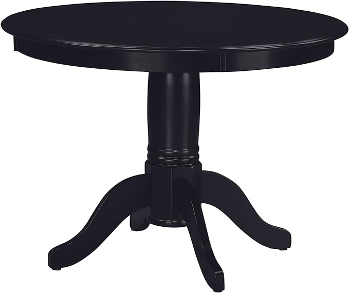 DOREL Living Aubrey 5 piece Traditional Height Pedestal Dining Set - LeafyLoom