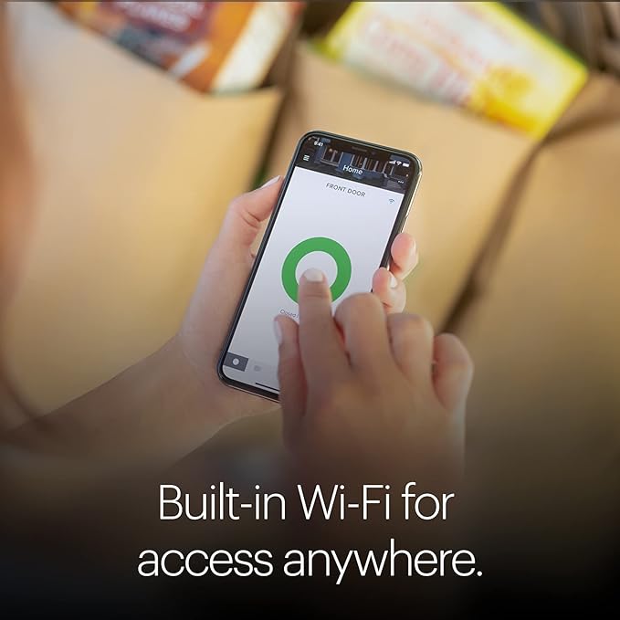 August Home Silver Wi-Fi Smart Lock and Smart Keypad, Keyless Door Lock for Front Entry Door, Great for Guests and Vacation Rentals, ‎AUG-SL05-KY1-S05 AugustHome