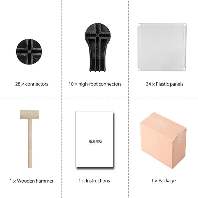 FUNLAX Cube Storage Shelf, 9 Storage Cubes Closet Organizers and Storage Portable Cube Storage Organizer Plastic Bookshelf Bookcase for Study Room, Bedroom, Office, White - LeafyLoom