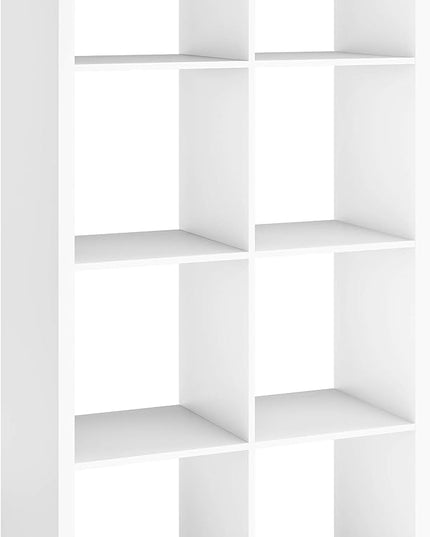 ClosetMaid 8 Cube Storage Shelving Unit, White - LeafyLoom