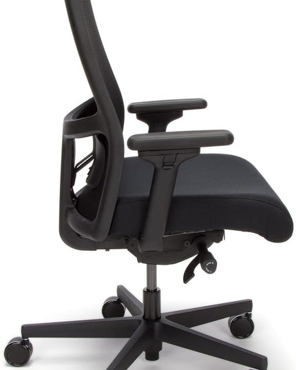 HON Ignition 2.0 Ergonomic Office Chair - Tilt Recline, Swivel Wheels, Comfortable for Long Hours in Home Office & Task Work, Executive - LeafyLoom