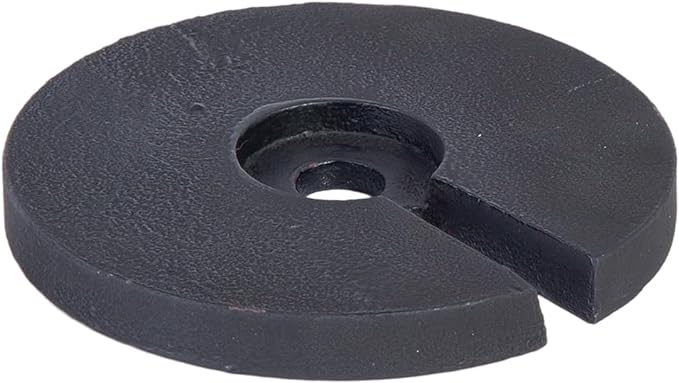B&P Lamp® 5 1/8 Inch Cast Iron Loader Table Lamp Counterweight for Lamp Base - LeafyLoom