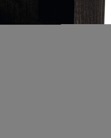 Sauder Miscellaneous Storage 3-Shelf Bookcase/ book shelf, Estate Black finish - LeafyLoom