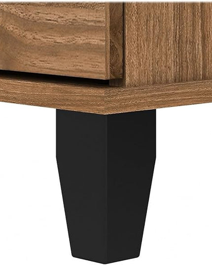 Bush Furniture Somerset 2-Drawer Lateral File Cabinet, Letter/Legal, Fresh Walnut, 30-inch (WC81380) - LeafyLoom