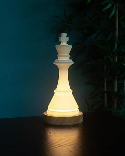 Chess King Lamp - LeafyLoom