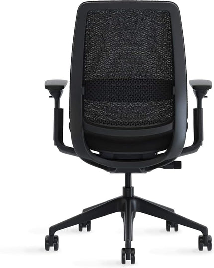 Steelcase Series 2 Office Chair, Graphite Frame, Cogent Connect Merlot, Hard Floor Casters - LeafyLoom