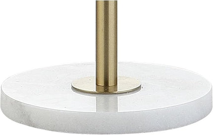 JONATHAN Y JYL3022A June 65" Adjustable Metal/Marble LED Floor Lamp, Modern, Contemporary, Elegant, Glam, Office, Living Room, Family Room, Dining Room, Bedroom, Hallway, Foyer, Brass - LeafyLoom