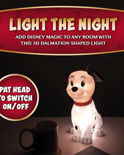 101 Dalmatians Lamp, Officially Licensed Disney Merchandise - LeafyLoom