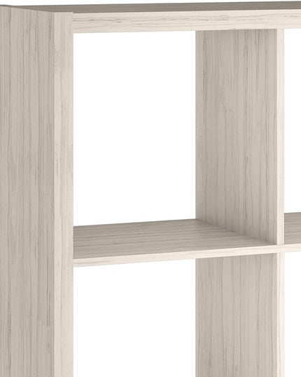 ClosetMaid 4589 Decorative Open Back 9-Cube Storage Organizer, Bleached Walnut - LeafyLoom