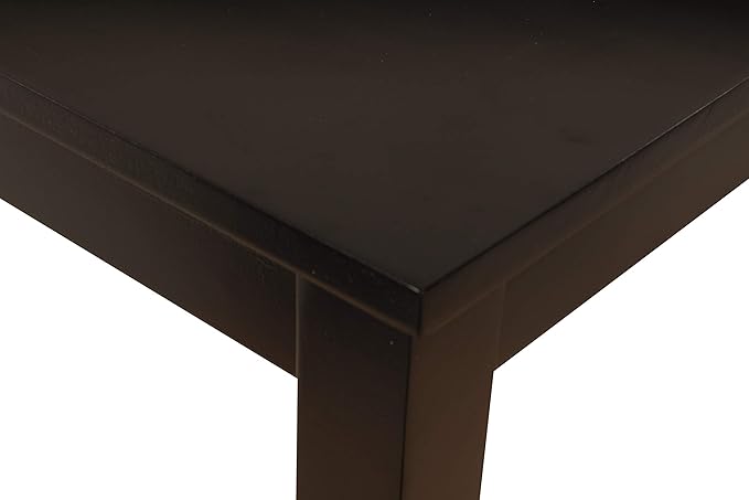 Signature Design by Ashley Kimonte Rectangular Dining Room Table, Black - LeafyLoom