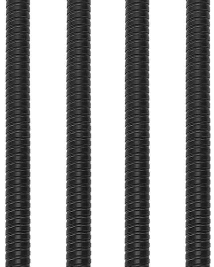 Desk Lamp Gooseneck Hose, Flexible Flexible Lamp Hose Break Proof 4 Pcs for Lighting Fitting (20cm) - LeafyLoom