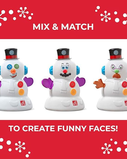 Step2 My First Snowman, Kids Interactive Christmas Toy, Plays Music & Lights Up, 15 Piece Toy Accessories, for Toddlers 1+ Years Old - LeafyLoom