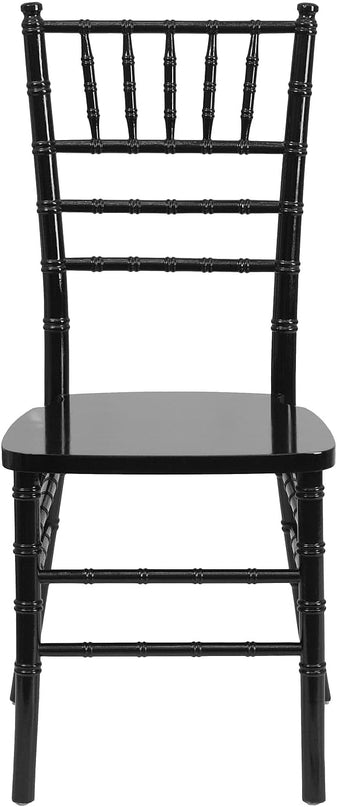 Flash Furniture 2 Pack HERCULES Series Black Wood Chiavari Chair - LeafyLoom