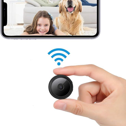 Secrect Camera Mini Spy Camera WiFi Hidden Camera Video Recorder Small Camera for Spying Room Camera Night Vision Home Security Camera Nanny Cam Pet Camera Baby Camera X+W+EI+UNION