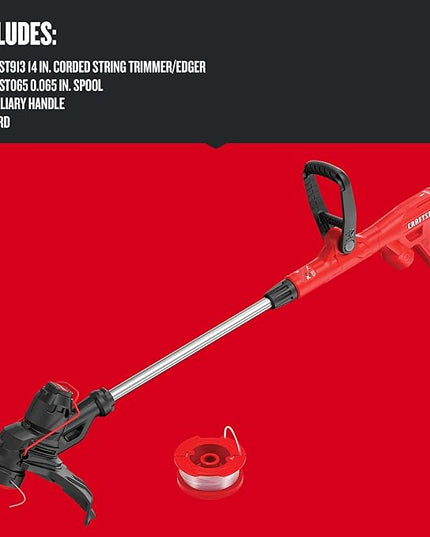 CRAFTSMAN 9 Amp Blower and 6.5 Amp 14-Inch String Trimmer Bundle - LeafyLoom