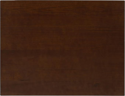 Linon Home Dcor Titian Laptop Desk, Antique Tobacco, 31.5" W x 24.02" D x 30" H - LeafyLoom