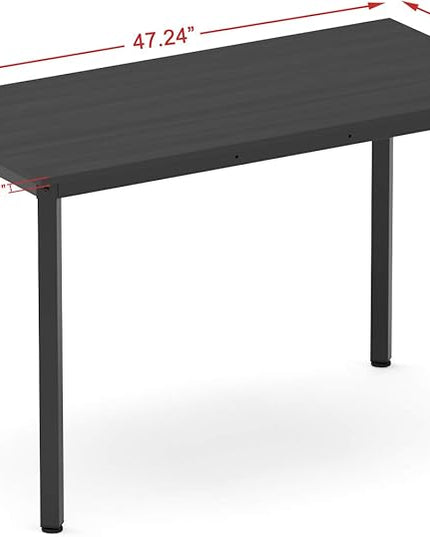 Weehom Computer Desk Home Office Writing Desk Study Laptop/Dining Table - LeafyLoom